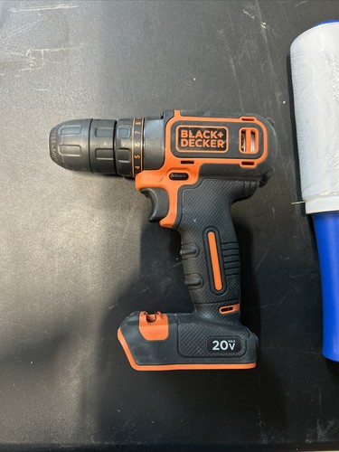 Black decker with - &,