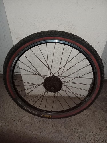 Roue arrière vtt pouces - roue,
