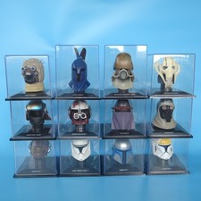 STAR WARS Altaya LOT 12 Casques/Helmets 2015-2016 Grievous, Jango Fett...