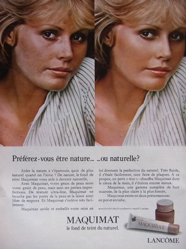 Publicité lancôme maquimat - publicitÉ,