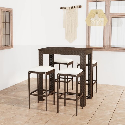 Meuble bar jardin 7 pcs - de,