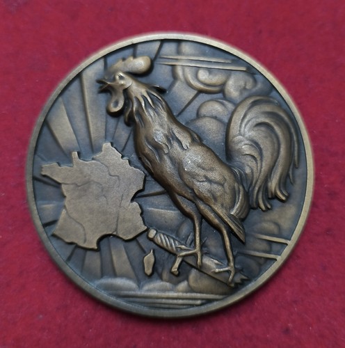 Medaille table france - medaille, "