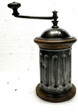 Ancien MOULIN A CAFE " PEUGEOT FRERES " cylindrique " G3 "  fonctionnel bel état