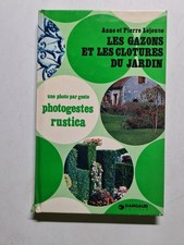 Les gazons et les clotures du jardin - 1974 | Anne et Pierre Lejeune | Bon état
