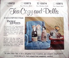 1970's VTG  Tea Cosy Drinker