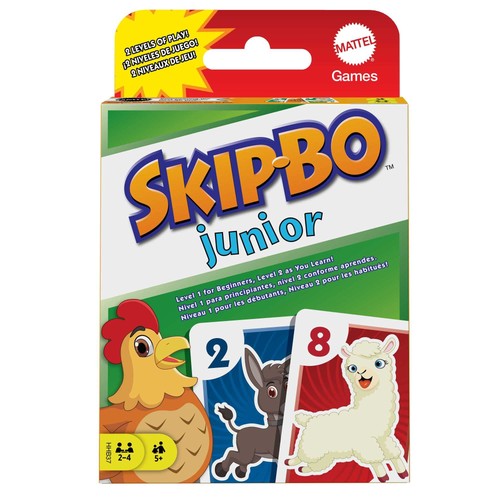 Mattel games skip - mattel, skip-bo