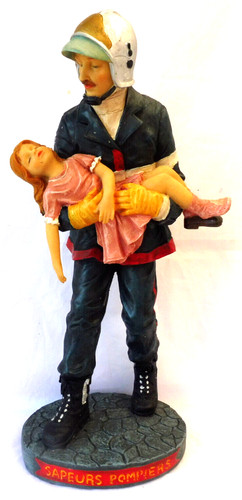 Sapeurs pompiers statuette - pompiers,