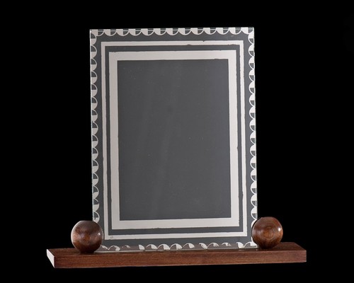 Ancien cadre porte photo art - ancien,