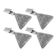  4pcs triangle triangle pince à coupe-vent délicate table couverture de table