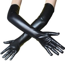 Gants Longs Noirs en