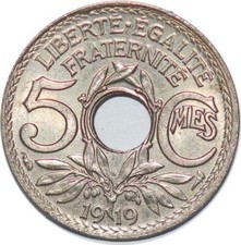 S5134 5 centimes Lindauer 1919 SPL - Faire Offre