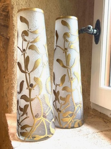 Paire vases soliflores - paire,