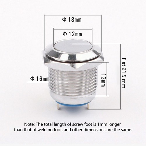 Bouton interrupteur poussoir - interrupteur,
