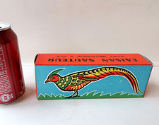 Jouets Mont-Blanc Boite Vide Faisan Sauteur Original Box Only France 1960's