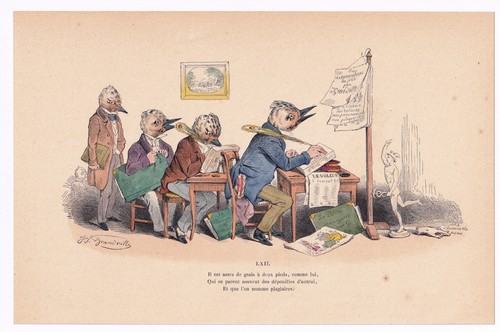 Caricature xixe plagiat - caricature,