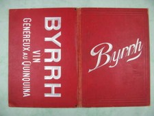 Porte Menu BYRRH Quinquina