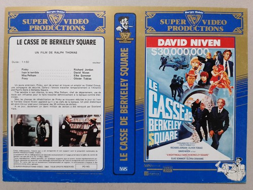 Jaquette vhs casse de - vhs,