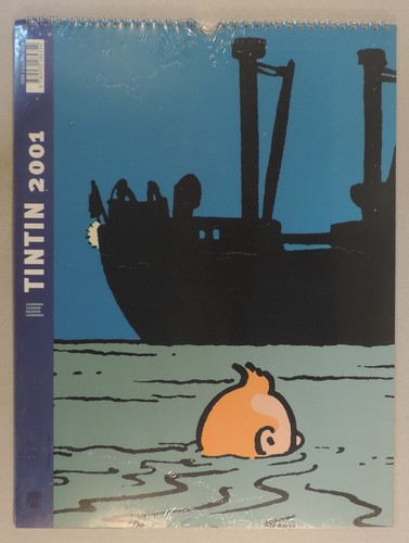Calendrier tintin 2001 herge - calendrier,