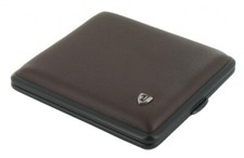 Étui à cigarettes cuir vintage