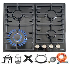Phénix PE-603T Cuisinière à Gaz 4 Flame Insert à Bois Émaillé + Propane Kit