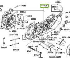 JEU DE CARTERS MOTEUR KYMCO