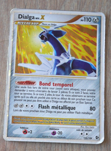 Carte pokémon dialga niv - , x