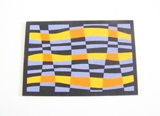 PLAYMOBIL (R2192) MAISON MODERNE - Tapis à Mofifs Noir 11x7.5cm Salon 3966