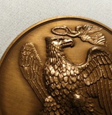 1978 NAPOLEON 41mm victories of 1807 MEDAL Imperial Eagle