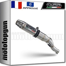 pot echappement approuve acier gpr pour honda hornet cb 600 f 2000 00 2001 01