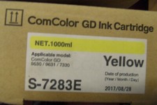 Cartouche  Riso GD S-7283E E  YELLOW JAUNE COMCOLOR GD NEUF..
