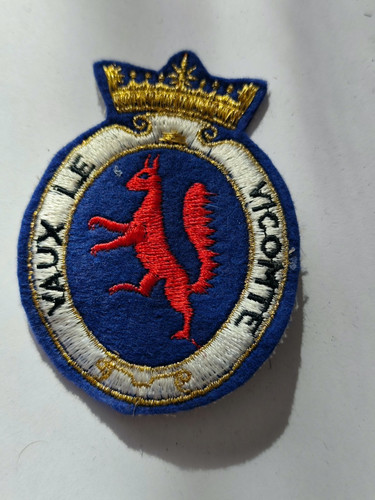 Ancien écusson brodé - écusson, vintage