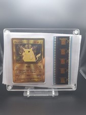 Pokemon Célébrations - Carte Pikachu Métal 58/102  + Protection + Pellicule 