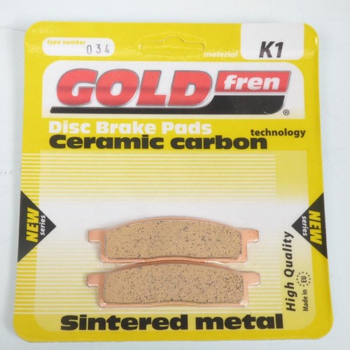 Plaquette frein gold - plaquette,