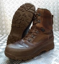 HAIX Army Bottes Marron Cuir