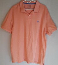 IZOD Advantage Performance Stretch Polo Shirt Men's Coral Melon Short Sleeve XXL