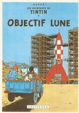 HERGE carte postale bd  Les