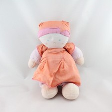 Doudou poupée poupon rose