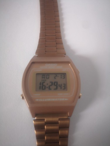 Montre casio rose gold femme - montre,