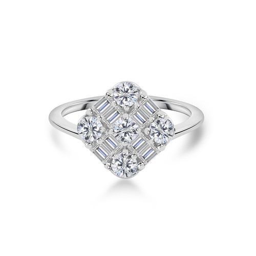 Bague diamant naturel ct - bague,