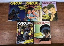 5x Revues BD CIRCUS Glenat Nr
