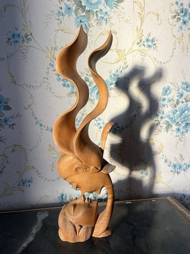 Sculpture indonésie bois - sculpture,