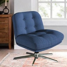 Fauteuil de bureau sans accoudoirs, canapé de jeu, rembourré, réglable,