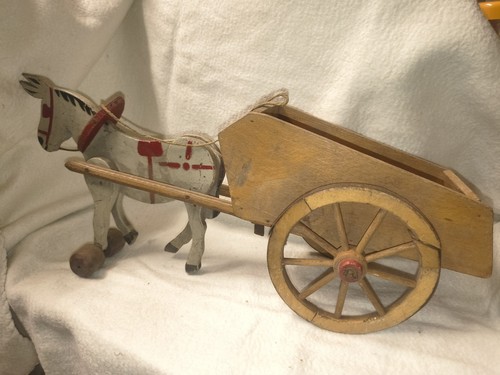Ancien jouet bois - ancien, –