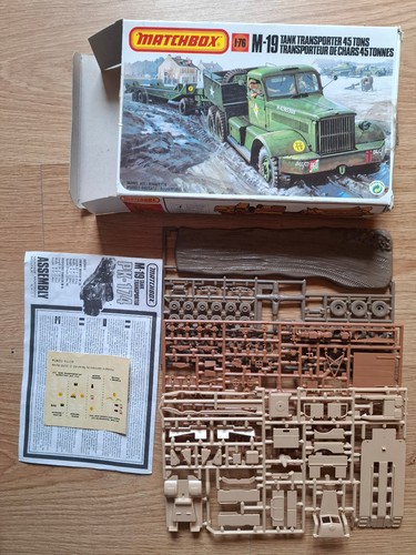 Matchbox m19 tank - matchbox, 1/76