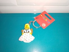 Lego minifig figurine porte clef clés keychain 852743 féé fairie classic
