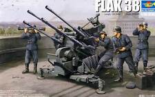 Trumpeter Flak 38 Allemand 2cm Anti-aircraft Pistolet 1:3 5 Gebirgsflak