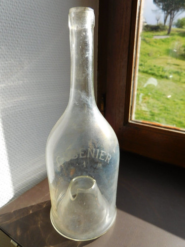 Bouteille ancienne verre - ,