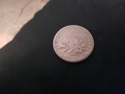 Centimes semeuse argent - 50,