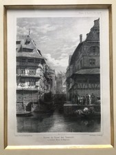 Lithographie de Strasbourg –