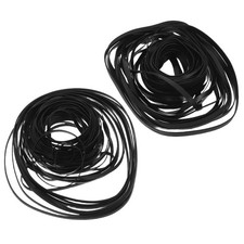  Lot de 100 courroies de tourne-disque en caoutchouc pour cassettes 40-135 mm,